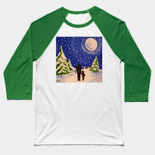 Let it Snow Baseball T-Shirt